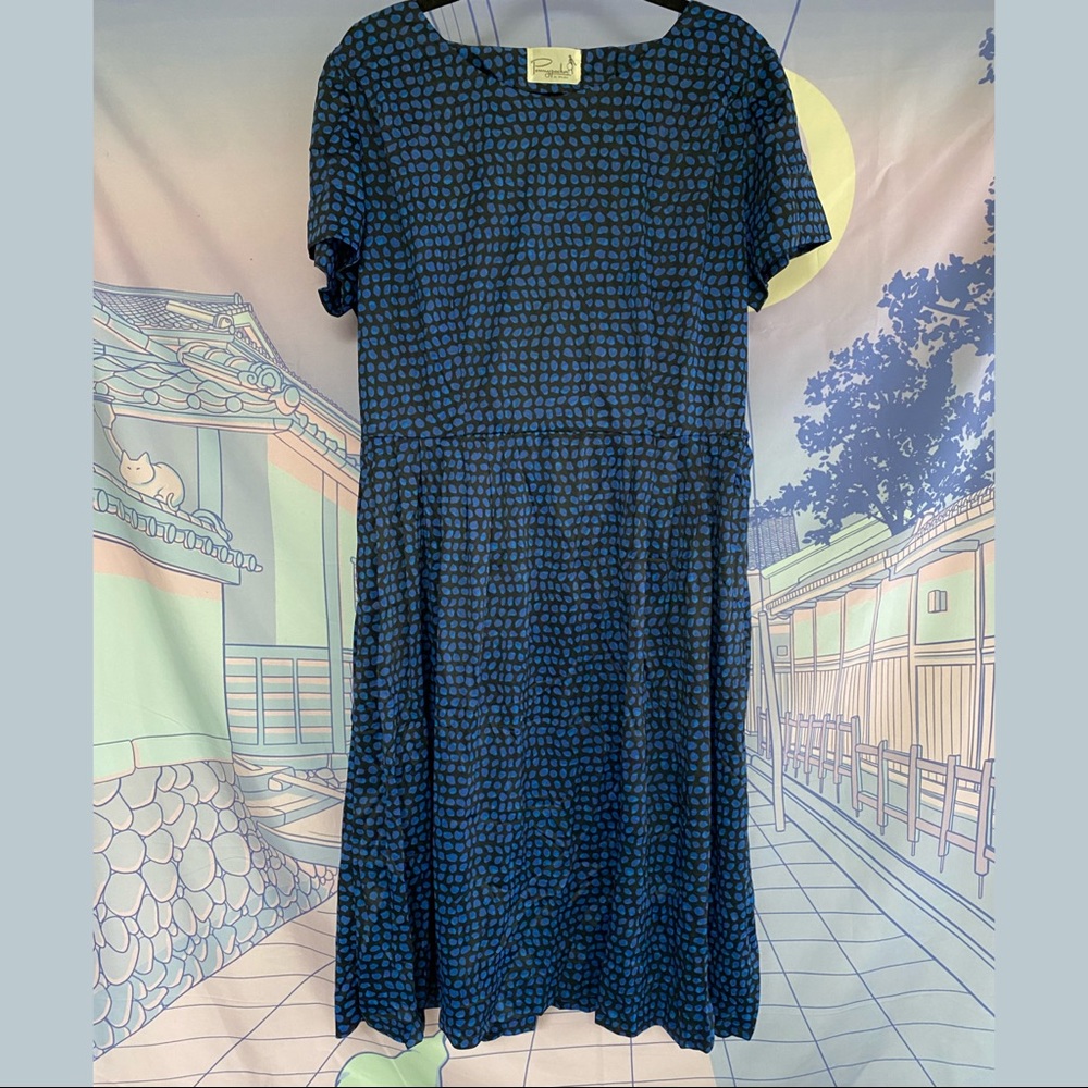 Pennypacker Vintage Dot Shift Dress (12-14)